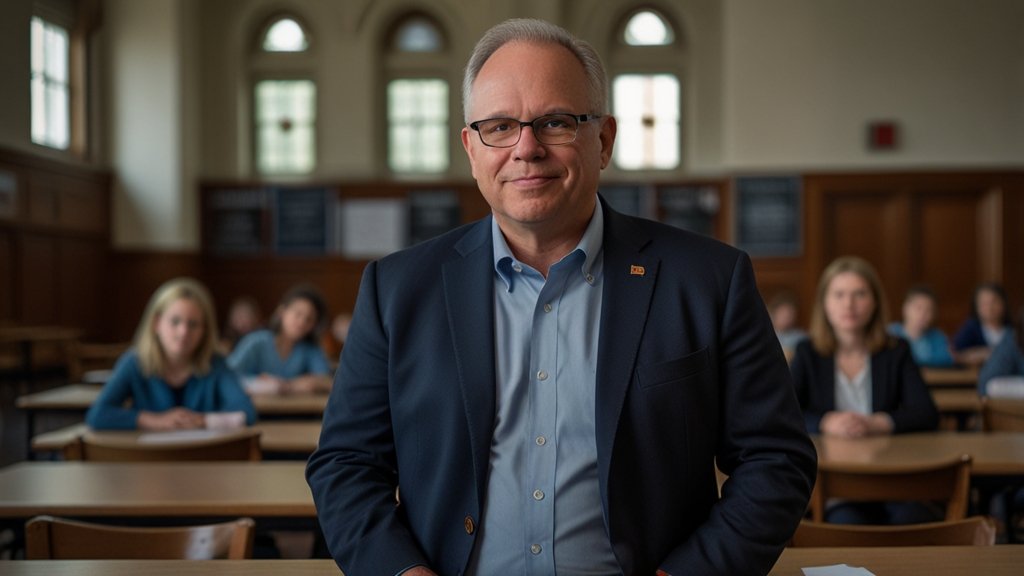 why did tim walz leave teaching